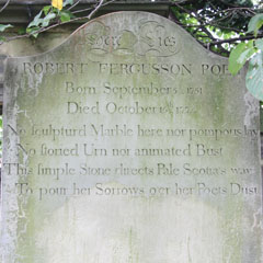 Epitaph to James Fergusson by Robert Burns.