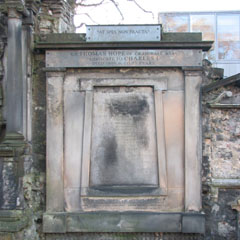 Grave of Isabella Hope.