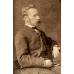 Sepia photograph of Sir William Peck