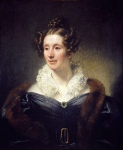 Portrait of Mary Sommerville by Thomas Philips